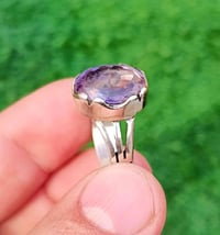 خاتم جمشت • فضة ٩٢٥ • مقاس ٢١-٢٢