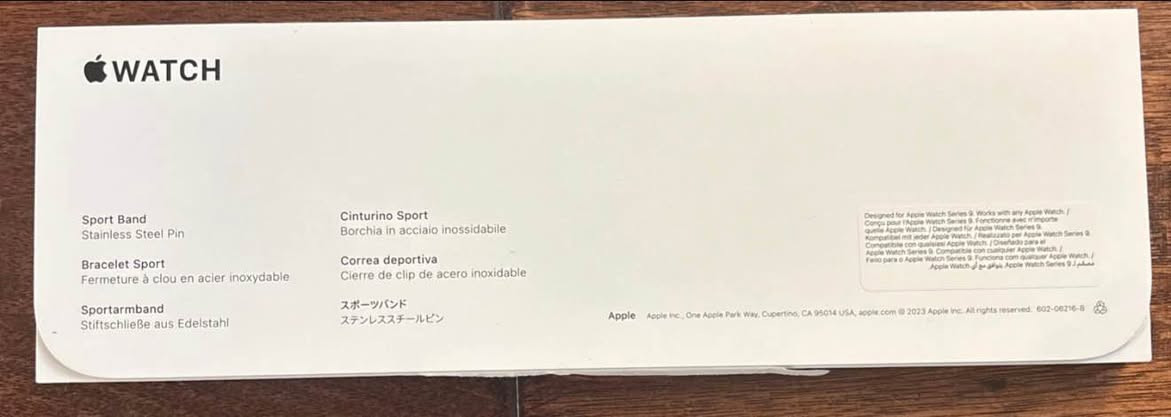 سير ساعة ابل الجيل العاشر اصلي غير مستعمل
السعر 25,000
*********** البصرة, العراق
