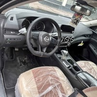 نيسان سنترا موديل 2025 الضرر جاملغ امامي فقط بدون دواخل السعر 148$ بيه...