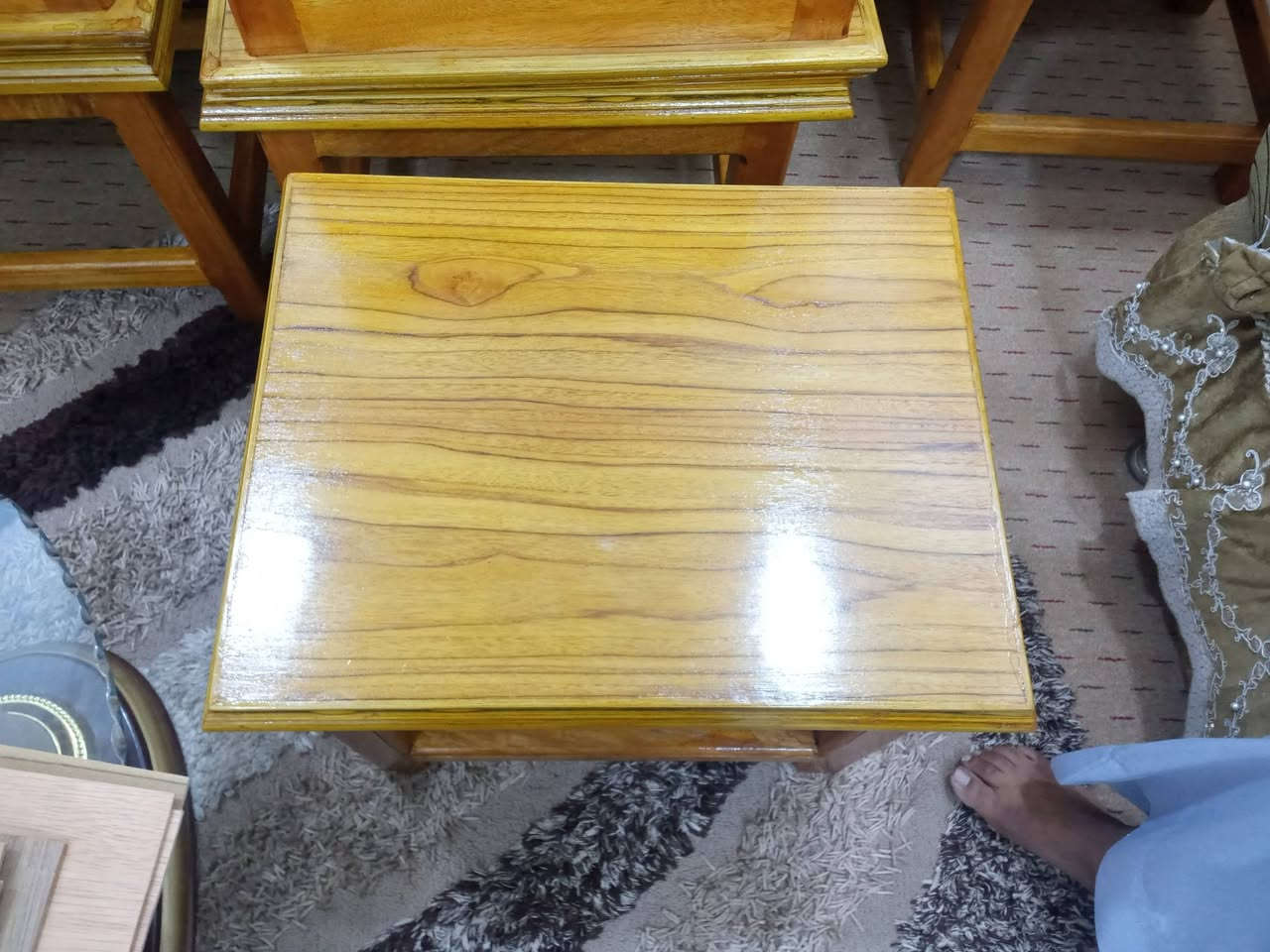 السلام عليكم 
طاولات استقبال جديدة العدد تسع طاولات
العنوان البصرة السراجي
للتواصل ‏:‪‏‪***********‬‏
