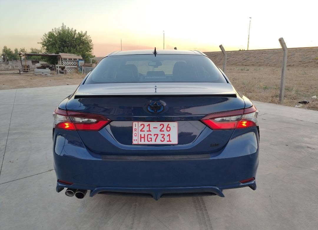Toyota Camry 2024
تويوتا كامري موديل 2024
سعر 178$ بي مجال بسيط 
مواصفات SE هايبرد
فول 1/1 بدون سلايد 
حادث حافه بونيد صبغ بدون دواخل بدون ارباك 
راديترات و البجم كله على وضع شركة 
رقم شاصي منشور تكدر تشوف صور حادث دزلي رساله واتساب ادزلك صور حادث
سياره بدون رقم يترقم سليماني اربيل دهوك شرط ترقيم 
للاتصال *********** وتساب
