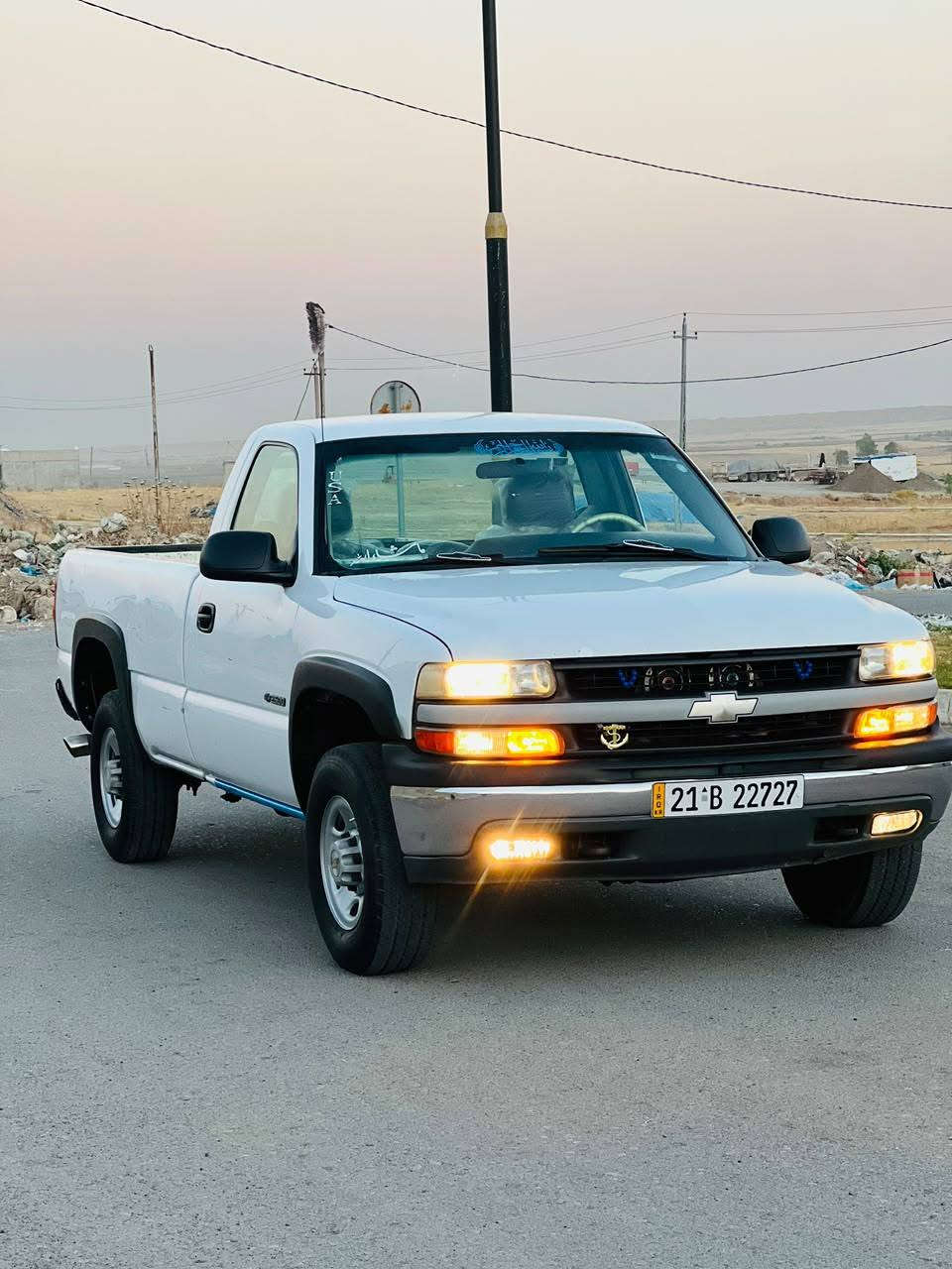 تـەحویـل ئـەصـل .....
سلفرادو البیع 2002 سنوی جدید 2031  
سیارە مکینە 6100  گیر عادر بلادي  220km ماشی
سیارە بدون سبوغ علی وزع شرکە کل بشرت 
کفالە عامە  مکان کرکوک  سعر  115  مــجال 
 رقم  ***********
