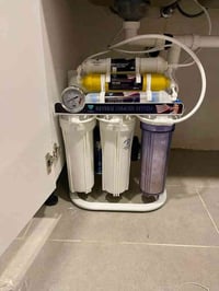 فلتر ماء • خزان ستيل • تدفئة وتبريد