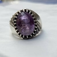 خاتم • جمشت افريقي • فضة قياس 19-20