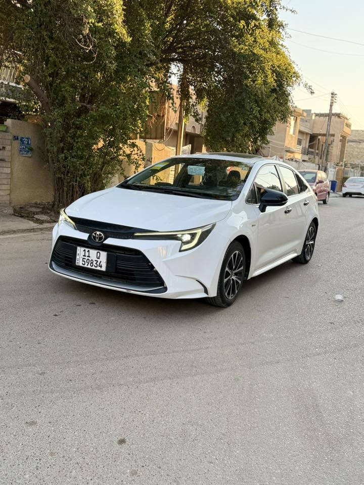 السلام عليكم
كورلة هايبرد ( 2024 )

ماشية( 15 ) ألف 

كفالة عامة 

سيارة بعدها بوضع الوكالة 

سبيرها منازل وشرط حتة عدتها ممفتوحة 

فول مواصفات 

سياقة ذاتية 
تحديد مسار 
فول تحكمات ستيرن 
بصمتين 
دخول ذكي 
لد امامي نهاري 
انضمت قيادة 
توقف ذاتي 
رادارات 
شاشة تدعم كار بلي 
وبعد بيها هواي مواصفات 

( بيها باب امامي مبدل اصلي )لا صبغ ولا ضربة والبقية مكفولة 

بسمي سنويا وترقيم ع أيدي 

مكاني بغداد (حي الاعلام )
رقم الهاتف ( *********** )
السعر ( 140)
