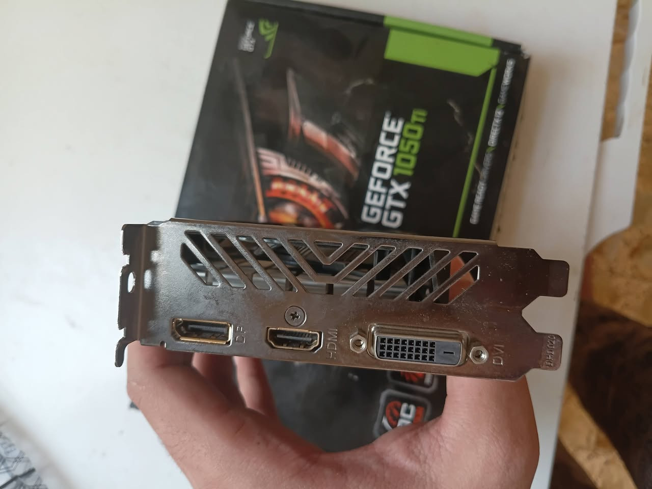 1050 ti
نظيف وحرارته ٧٠ اعلى شي 
سعره 70 نهايته
موجود توصيل


**إذا كنت صاحب هذا الإعلان وتريد حذفه لأي سبب، رجاءا أرسل رسالة إلى الدعم الفني**