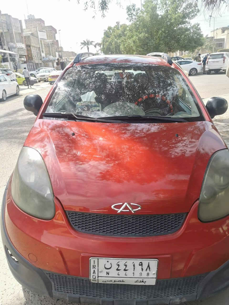 السلام عليكم ورحمة الله وبركاته
شيري X1 2014
ماشية 108 كيلو 
بدون ضرر بدون حادث
صار بيها صبغ بنيد وشويه من القمارة اثر جراد
السيارة بحالة ممتازة مابيها نقص
السعر 48 ورقه وبيها مجال بسيط
السيارة ممتعوبة 
مكانها بغداد
تحويل وكالة بالي يعجبك
للاستفسار 
خاص او الاتصال 
***********
***********
