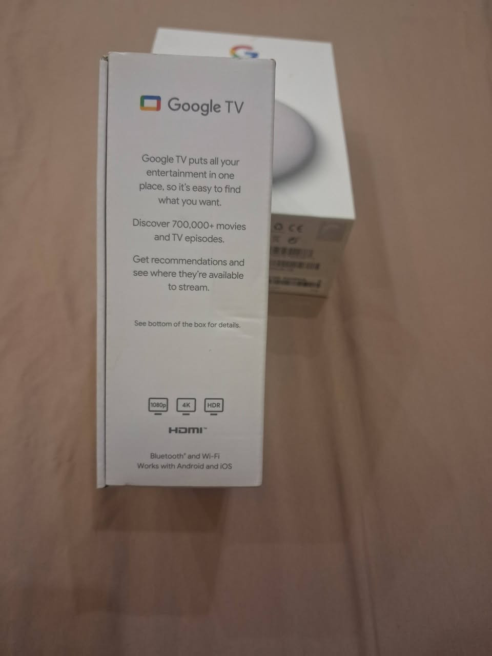 كروم  كاست للبيع (Chromecast ) بسعر ٥٠ الف
كوكول هوم للبيع (Google home-Nest Mini) بسعر ٧٠ الف


**إذا كنت صاحب هذا الإعلان وتريد حذفه لأي سبب، رجاءا أرسل رسالة إلى الدعم الفني**