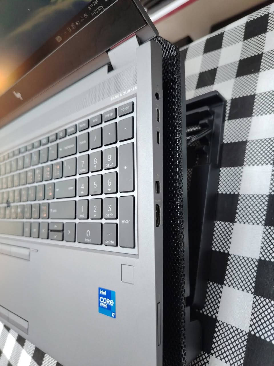🚀 HP ZBook Fury G8 – قمة الأداء للمحترفين  NVIDIA T1200 4GB بكرت
HP ZBook Fury G8 – محطة عمل احترافية بأداء خارق 

💻 المواصفات:

⚡ المعالج: Intel Core i7 الجيل الحادي عشر H

🚀 الرام: 16GB DDR4

💾 التخزين: 512GB SSD فائق السرعة

🎮 كرت الشاشة: NVIDIA T1200 4GB

🖥️ الشاشة: FHD بدقة عالية

⌨️ الكيبورد: ستيكر ضوئي

💰 السعر: 790 ألف دينار فقط

✨ مناسب للمونتاج، التصميم الهندسي، البرمجة، والرندر والأعمال الاحترافية.

━━━━━━━━━━━━━━━━━━━━━

🎁 الهدايا المجانية:

🎒 حقيبة لابتوب

🔌 الشاحن الأصلي

🖱️ ماوس

🖱️ ماوس باد

━━━━━━━━━━━━━━━━━━━━━

🛡️ الضمان والخدمات:

✔️ فحص كامل قبل الإرسال

✔️ فحص كامل عند الاستلام وقبل الدفع

✔️ ضمان 15 يوم استبدال في حال وجود خلل مصنعي

✔️ جاهز للاستخدام مباشرة

✔️ تنصيب Windows + Office + جميع البرامج التعليمية

━━━━━━━━━━━━━━━━━━━━━

🚚 التوصيل: متوفر إلى جميع محافظات العراق

📍 الموقع: بغداد – الأمين الثانية

📞 واتساب للحجز: ***********

📩 تليجرام: @Hf_Yy5

📦 الكمية المتوفرة: قطعتان فقط

⚡ عرض محدود – احجز الآن قبل نفاد الكمية!
