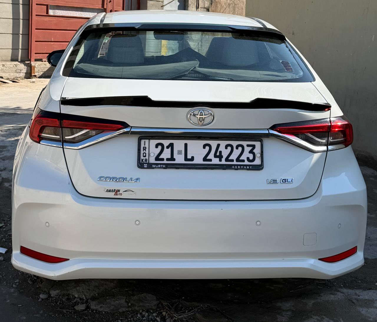 السلام عليكم 
 تويوتا كورلا خليجي 
موديل 2019 دخول شهر 7 يعني مواصفات 2020
مكفوله من  الصبغ 
محركه ١٨٠٠ المرغوب 
قطعتين تبريد 
سيارة كاملة متذب عليهة دينار واحد 
السعر 160$

عنواني ديالى -جلولاء

سياره بسمي ورقم سليمانية 
‏***********
