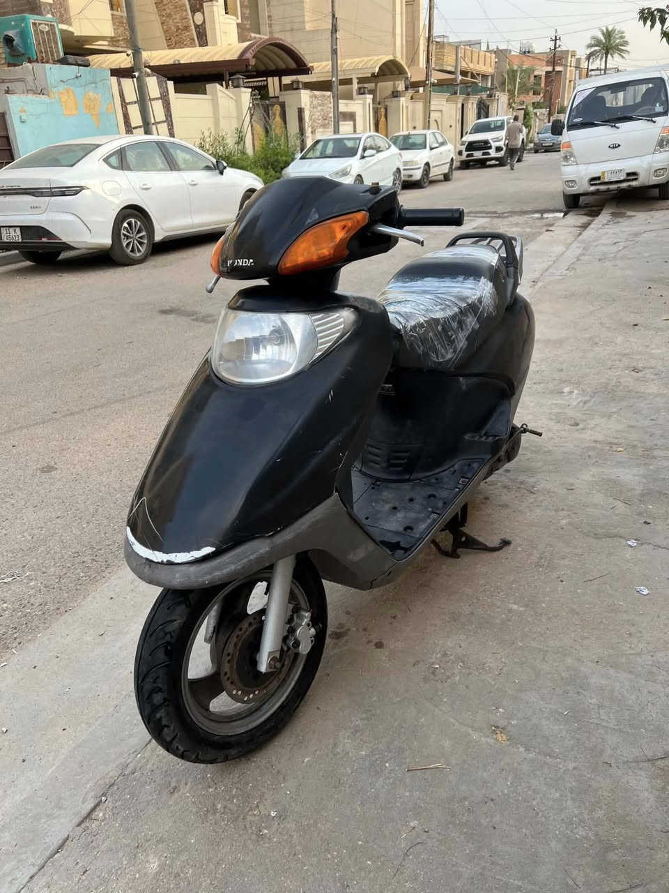 السلام عليكم دراجه سبيسي للبيع تجفيت جديد كلج امامي خلفي جديد تايرت نضاف باتري جديد تشتغل نكره سلف بكل وكت وين متريد شغل وطلع دراجه ما ناقصها اي شي وين متريد توديك وناعمه كلش مكان بغداد الجديده سعر 350 الف وبيها مجال بسيط رقم ‭0773 132 8066‬
