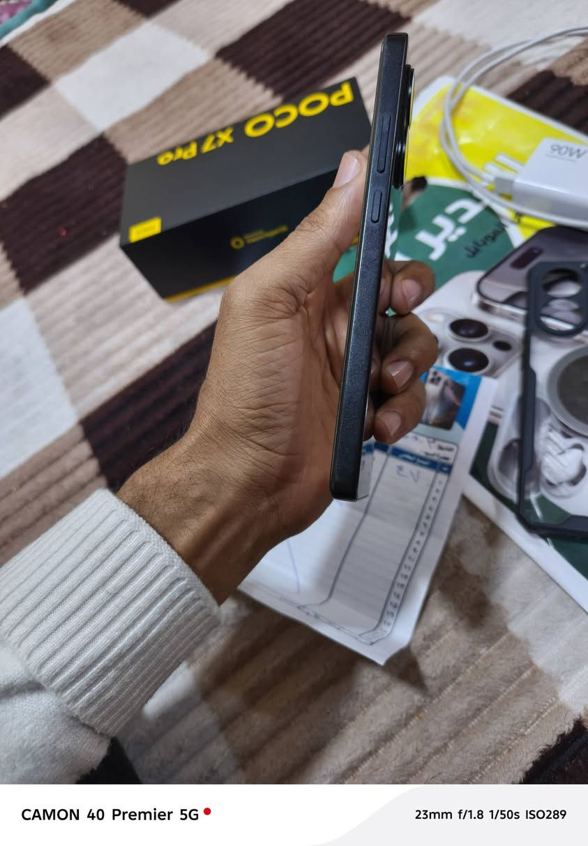 بوكو x7 برو مع وصل ضمان كامل ملحقات ذاكره ٥١٢ سعر ٣٥٠ مكاني جمعيات هاتف ***********
