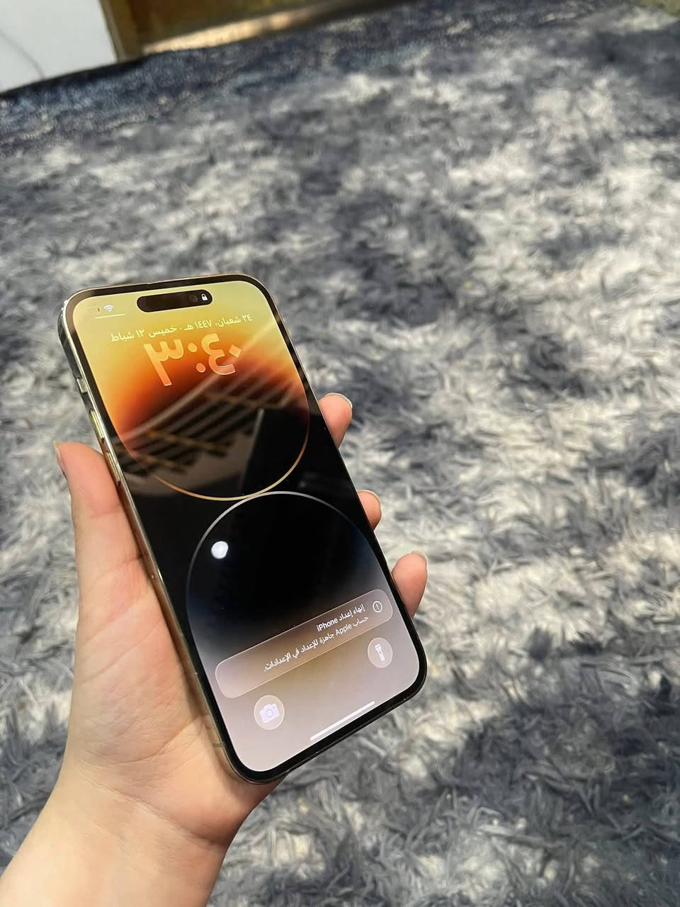 ايفون 14 برو ماكس
ذاكره 256 بطاريه 96 دبل سيم ZA
مامفتوح لون ذهبي نضيف السِعر 825 الف
***********
***********
