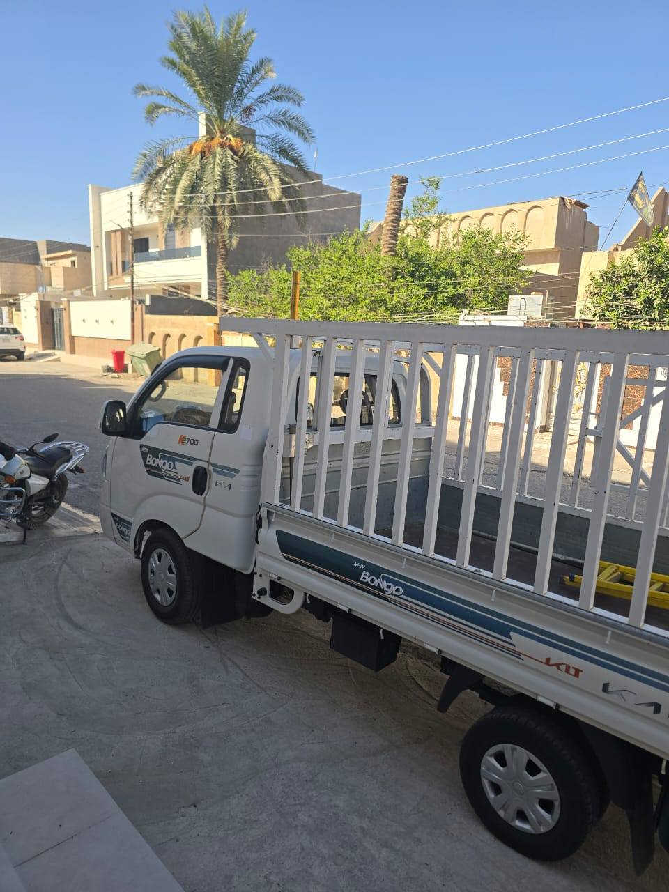 سلام عليكم 
كيا بنكو 2700 
موديل 2023
ماشيه 89 الف وقابل لزياده
سياره نظيفه ومكفوله من صبغ وضربه وشواصي 
جاهزه من كل النواحي 
الببع معى المحجر 
سياره مناقصه شي 
رقم انكليزي بغداد سنويه جديده باسمي ثاني يوم احول
للاستفسار الاتصال او واتساب  ***********
