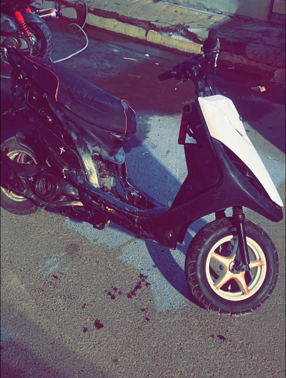 سلام عليكم ماكس عدله بيع أو للمراوس دراجه خير من الله نكره سلف شلعه تشك الكاع بوشه بلادي الدراجه مابيهه اي نقص صالنصه رياضي اوياله رياضي يعني تاخذهه متصرف ربع عليهه (سعرهه350 اوبيهه مجال)رجاء الموشراي ليتعب نفسه مكان بغداد الاستفسار***********
