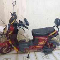 دراجة شحن • 5 بطاريات • مستعمل شهر