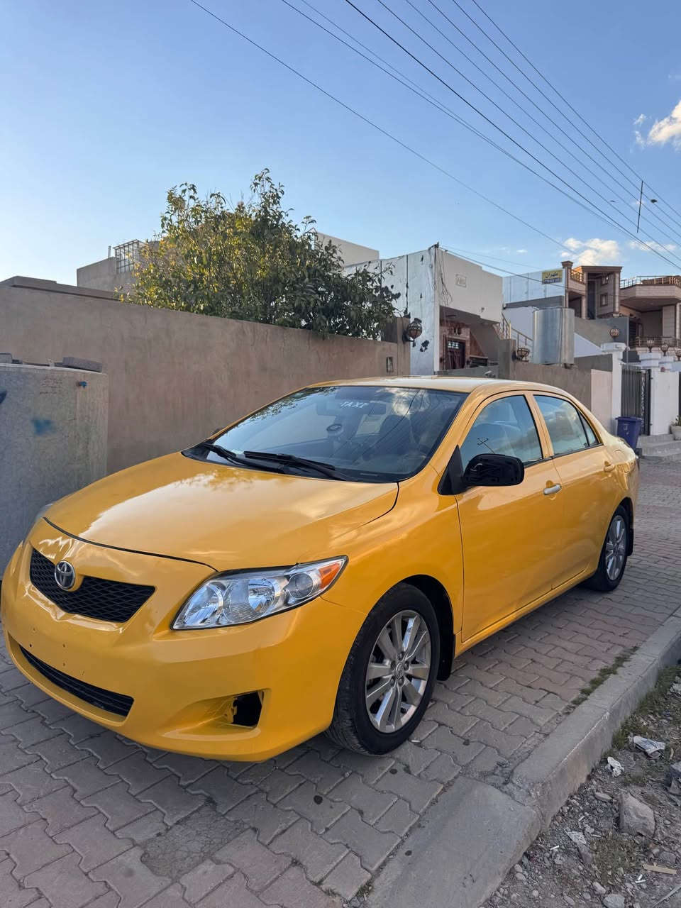 سلام عليكم 
كورلا 2009 
تكسي بسمي سنويه هزه رقم كله جديد 
مكاني كركوك 
سعر 85 ورقه 
حادث 3 قطع بدون دواخل 
*********** كركوك, العراق
