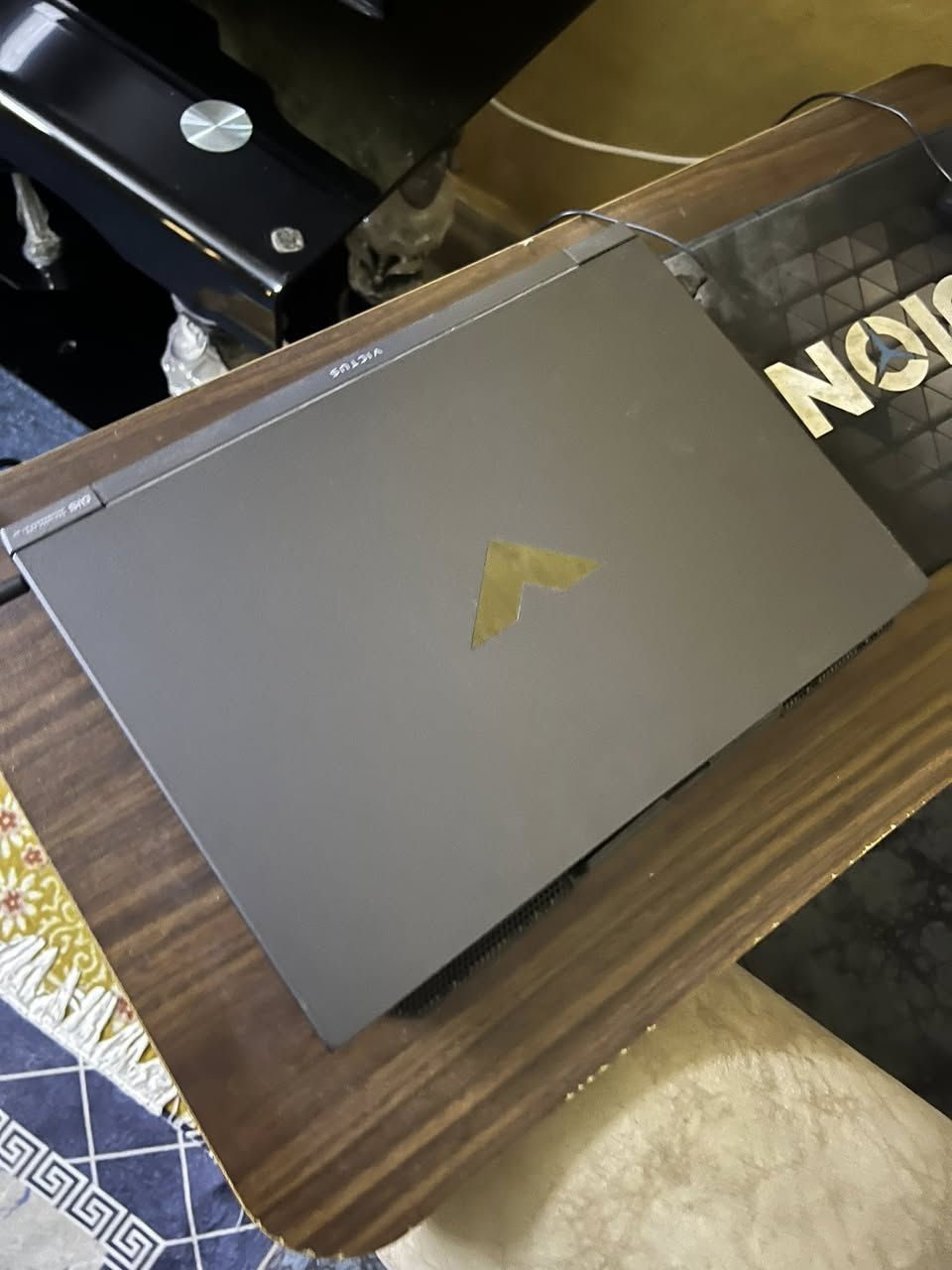 للبيع لابتوب HP فكتوس للبيع معا حساب استيم مني هديه بيها العاب ريد ديد 2 وGTA 5 حساب استيم مجاني ويا لابتوب  وهمين ويا ميز هديه الي بل صوره وموس مكاني كركوك مقابيل المعهد التقني كركوك سعرها 750 الف بيها مجال وعندي توصيل المحافظات بس لازم  يدفعلي الكتروني بعدين يستلمه او يجيني كدام بيت يدلل على راسي احطكم واحد واحد 
هدا مواصفات جهاز 

Victus by HP Gaming Laptop
15-fa0031dx
• Intel® Core ™ i5-12450H Processor [2]
• 512GB Solid State Drive [3]
• 8GB SODIMM DDR4 SDRAM
• No Optical Drive
• Windows 11[67]
• 15.6" FHD IPS LED Display (250 nits,
144Hz) [4]
• NVIDIA® GeForce® GTX 1650 4GB
• B&O
• 3-cell, 52.5 Wh [63]


**إذا كنت صاحب هذا الإعلان وتريد حذفه لأي سبب، رجاءا أرسل رسالة إلى الدعم الفني**