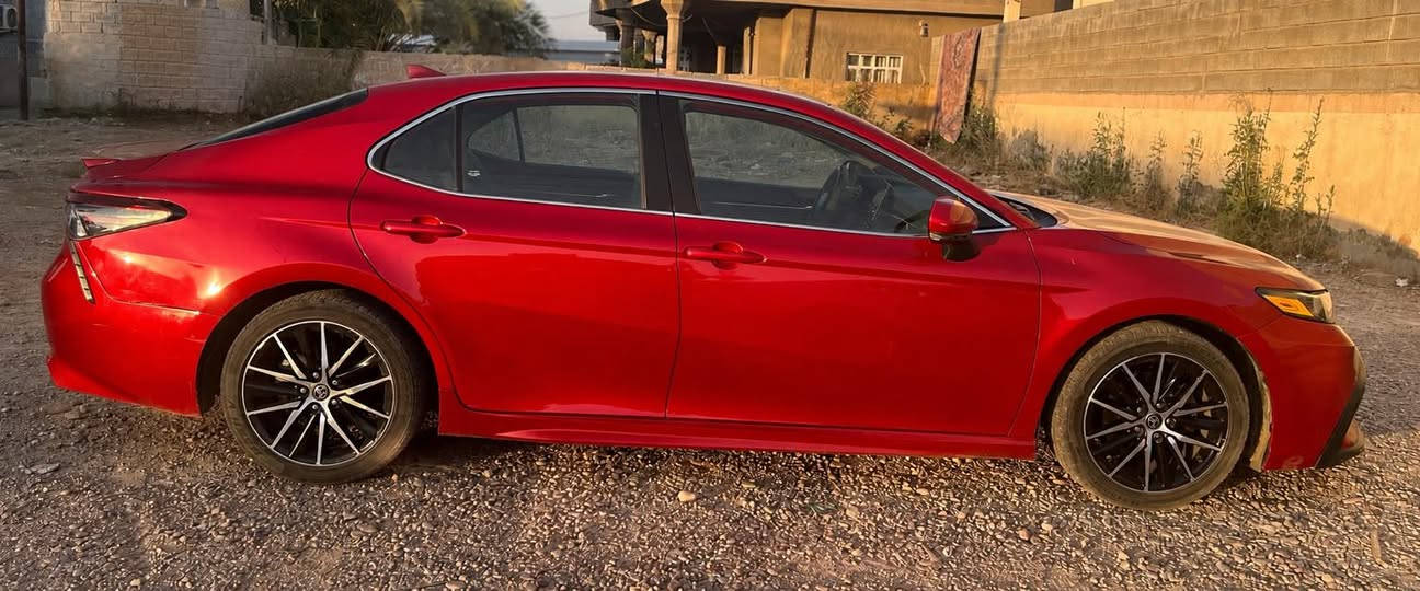 السلام عليكم 📌
للبيع ☑️
TOYOYA CAMRY 🚗
 ☑️SE PLUS 
موديل 2023☑️
امريكي سيارة مو خليجي ☑️
ماشية 75 الف ميل ☑️
رقم اربيل باسمي☑️
سيارة لون احمر  ☑️
ضرر السيارة -باب سكن امامي بارد جاملغ خلفي سكن بارد باب خلفي سايق بارد بس كل هاي على شويه شويه سيارة احله من الصور ☑️
صوره الضرر عالخاص☑️
الباقي سليم ☑️
ايرباكات سليمه كلها☑️
——————-

سيارة محرك ممتاز ☑️
كير صدر بحالة ممتازه ☑️
سيارة محرك 4 سلندر ☑️

مواصفات فول معروفة 
بصمة تشغيل/تشغيل عن بعد / فتحة سقف /كشنات جلد  /كاميرا خلفية/تبريد قطعتين/تحديد مسار/توقف ذاتي/نظام ( ECO/SPORT/NORMAL)-كشن كهرباء-تدفئة بالكشنات-☑️

-رقم الشاصي مرفق مع الصور-
مكان سيارة كركوك 📍

للاستفسار ☑️
الاتصال عالرقم او مراسلة واتس اب
***********☑️

تحياتي ❤️🤍

