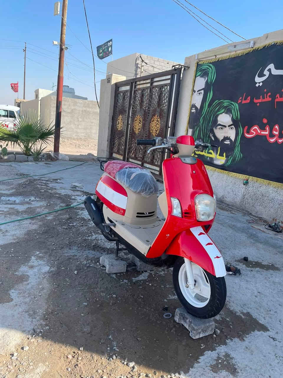سلام عليكم دراجه ماكس بوليس ولد منزله رمبه وخذيته منه بيه ملاحضات قليله نواعم جانت سوده ومبدلين كفراته حمر دراجه خير من الله يعني اخت جديده  نصبه ومعدل وشلعه ماشاء الله تاخذه يعني انته ترتبه ع ايدك تشتغل سلف هندر اشاير عالي ناصي بك لايت كلهم شغاله سعر خاص ***********￼

