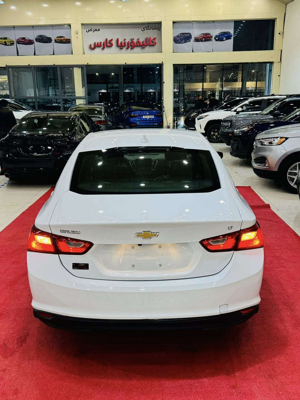 ماليبو ٢٠٢٣
سعرها ٩٧$ 
مواصفات LT
عدنا نظام اقساط
لاستسفار 
***********
ظرر/ ٤ قطعة بي دواخل
