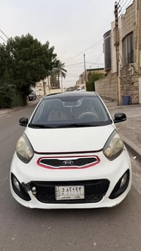 كيا بيكانتو ٢٠١٤ وارد خليجي اللون ابيض  رقم السياره بغداد المحرك ١٤٠٠ ...