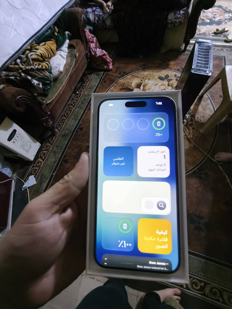 ايفون 15بلاص ذاكرة ١٢٨/باتري ٨٦ جهاز كلش جديد ماستر. نهايته ٧٠٠ مكاني بغداد شارع  ***********
