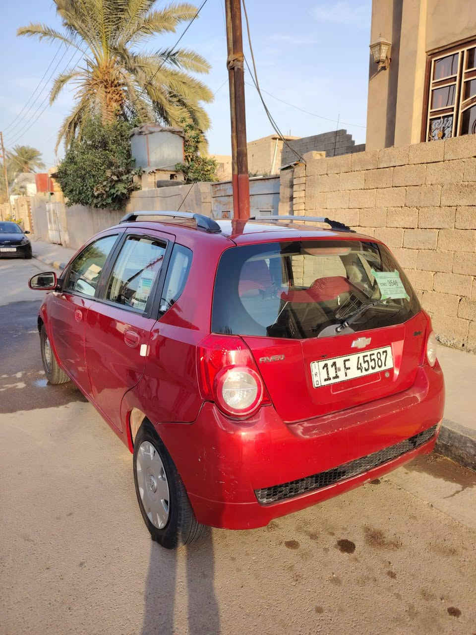 السلام عليكم شوفرليت افيو موديل ٢٠١١كير ومحرك مكفولات رقم بغداد باسمي مكفوله سياره هالسعر ٦٥وبيها مجال واسط الحفريه ***********
