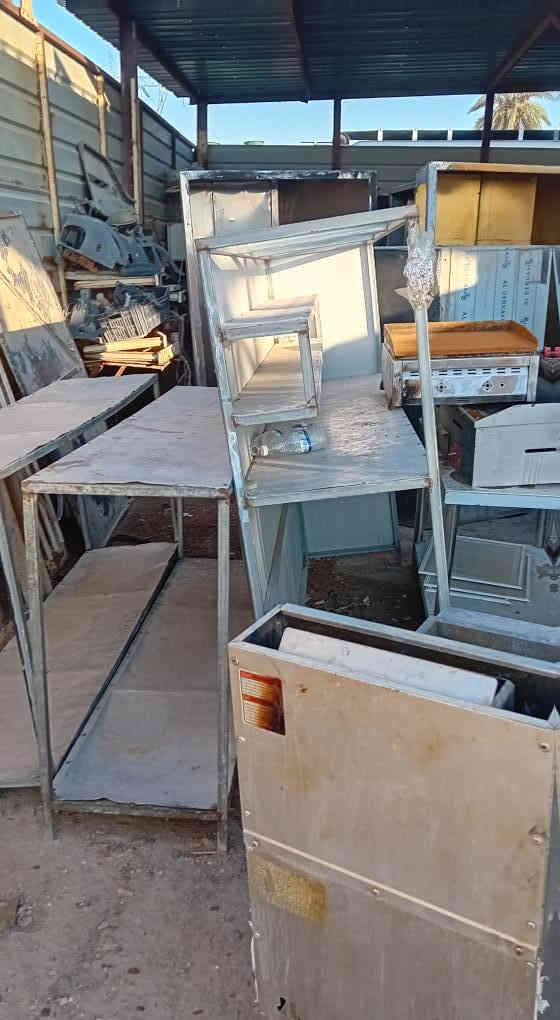 غراض مطعم مستعمله دكتات مع المفرغات شويات هنبركر عدد ٢ مع مقلاي مع ميوزه للبيع للاستفسار الاتصال ***********
