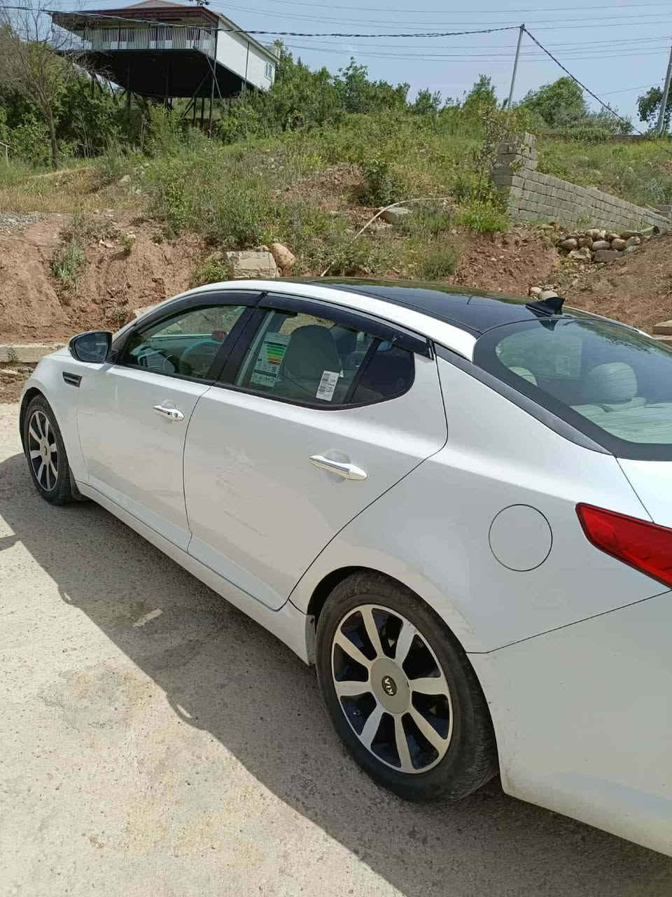 السلام عليكم شباب اوبتمه امريكي للبيع ٢٠١٣ فول مواصفات بصمه فتحه تبريد ثلج تدفه السياره كامله مابيه اي نقص المكينة مفتوحه مبدل بيه كازكيت بيه قطع صبغ موضح بصوره بدون ضرر داخلي السياره مكانه بابل ابي غرق رقم بغداد محدث جديد السعر ١٢٠ وبيه مجال للشراي للستفسار تصل. ع الرقم *********** بيه واتساب
