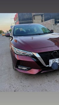 نيسان سنترا موديل 2023 ضرر بونيد صبغ جامرلغ تعديل بارد بدون دواخل السع...