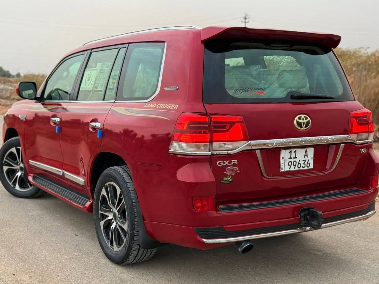 سلام عليكم لاندكروز مديل 2009محدثه 21 سياره بيه جفيه ومصبوغه عام مكينه 8 سلندر
سياره فول مواصفات حداده كهربائيات كامله سياره شرط تحويل 
عنوان البصره ‭٠٧٧٢ ٢٥٠ ٢٣٣٢‬
السعر ٢٢٥
