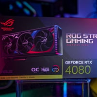 اسوس ROG • RTX ٤٠٨٠ • نظيفة ١٠٠٪