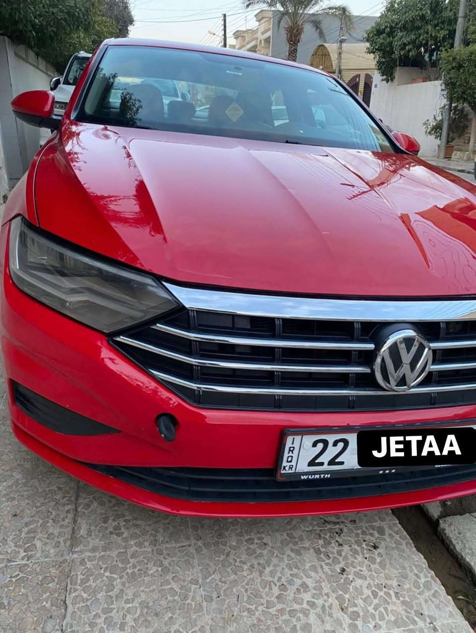 سلام عليكم 

فولكسواكن جيتا 2019 سياره جديده فئة S
للبيع والمراوسة
ضررها 
بيها اصبعين تعديل بحافة البونيد واصبع بلجاملغ 
بيها باب خلف السائق والجاملغ الخلفي صبغ كلير من امريكا
سيارة محرك گير وكل شي شرط جديدة لوك على وضع الشركة 
طخم تاير الاصلي اورپي جديد 

المواصفات: 
رادار امامي 
رادار جانبي 
رادار خلفي 
حساس خلفي 
كامره خلفيه 
تحديد مسار 
تحكمات ستيرن 
سايد بريك بصمه 
شاشه كبيره 
لايت زنون بلادي 
وباقي المواصفات المعروفة 
ستار ستوپ

سياره جديده بمعنه الكلمه واحلى من الصور وريحة الشركة بيها 

ماشيه 73 الف رقم أربيل 

مكان السياره : نينوى 

السعر خاص وتدللون


**إذا كنت صاحب هذا الإعلان وتريد حذفه لأي سبب، رجاءا أرسل رسالة إلى الدعم الفني**