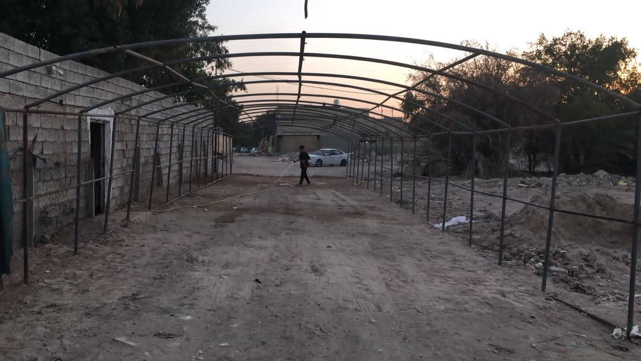 صيوان موكب بدون جادر للبيع نزالة 19ونص عرض 8 ارتفاع 2ونص شغل تسكام الحديد ابو 2انج العنوان النجف طريق كربلاء 
للأستفسار اكثر مراسلة الصفحة او الاتصال على الرقم التالي ***********
