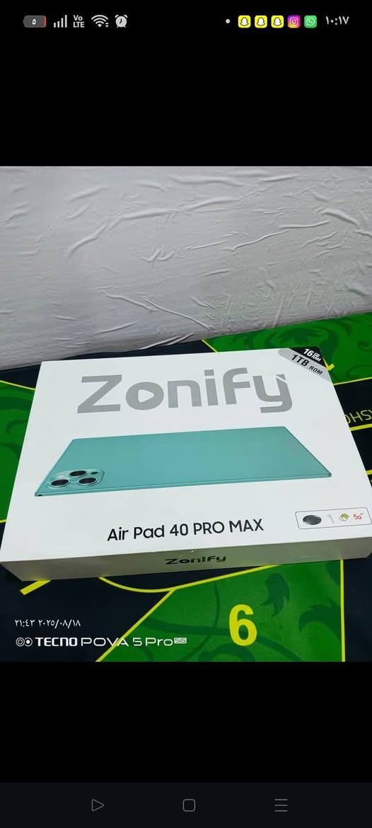 ايباد جديد ❤️‍🔥💜
غير مستغدم جديد بل جيس 
بسعر منسب جدن 120❤️‍🔥😲💜
ايباد حلو 💜❤️‍🔥
توصيل جميع محفظات 5 
اضفات ويه ايباد موس كيبورد سماعه قلم 😲💜❤️‍🔥
ذكره 1 تيره معلاج 16 ❤️‍🔥💜
كميه محدوده


**إذا كنت صاحب هذا الإعلان وتريد حذفه لأي سبب، رجاءا أرسل رسالة إلى الدعم الفني**