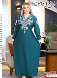 دشداشة نسائي • كشمير مصري • 2XL 3XL