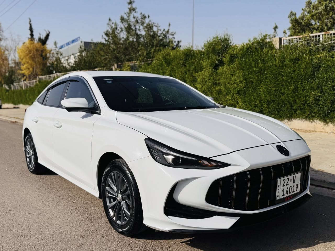 ئێم جی  MG GT 2025 Sport.كامل جوانكارى
تەنها.34.هەزار رۆشتووە. سعر.117$🔥🔥
فول مواصفات.بەصمة.سلاید.برێك کارەبایی.
شاشەو كاميرا.ئاوێنە شەفت. کوشین جلد.
لايت زينۆن.شاشە بیلادی ئەکتیڤ.بی.مكان : أربيل.   
  ☎️. موبایل .***********
