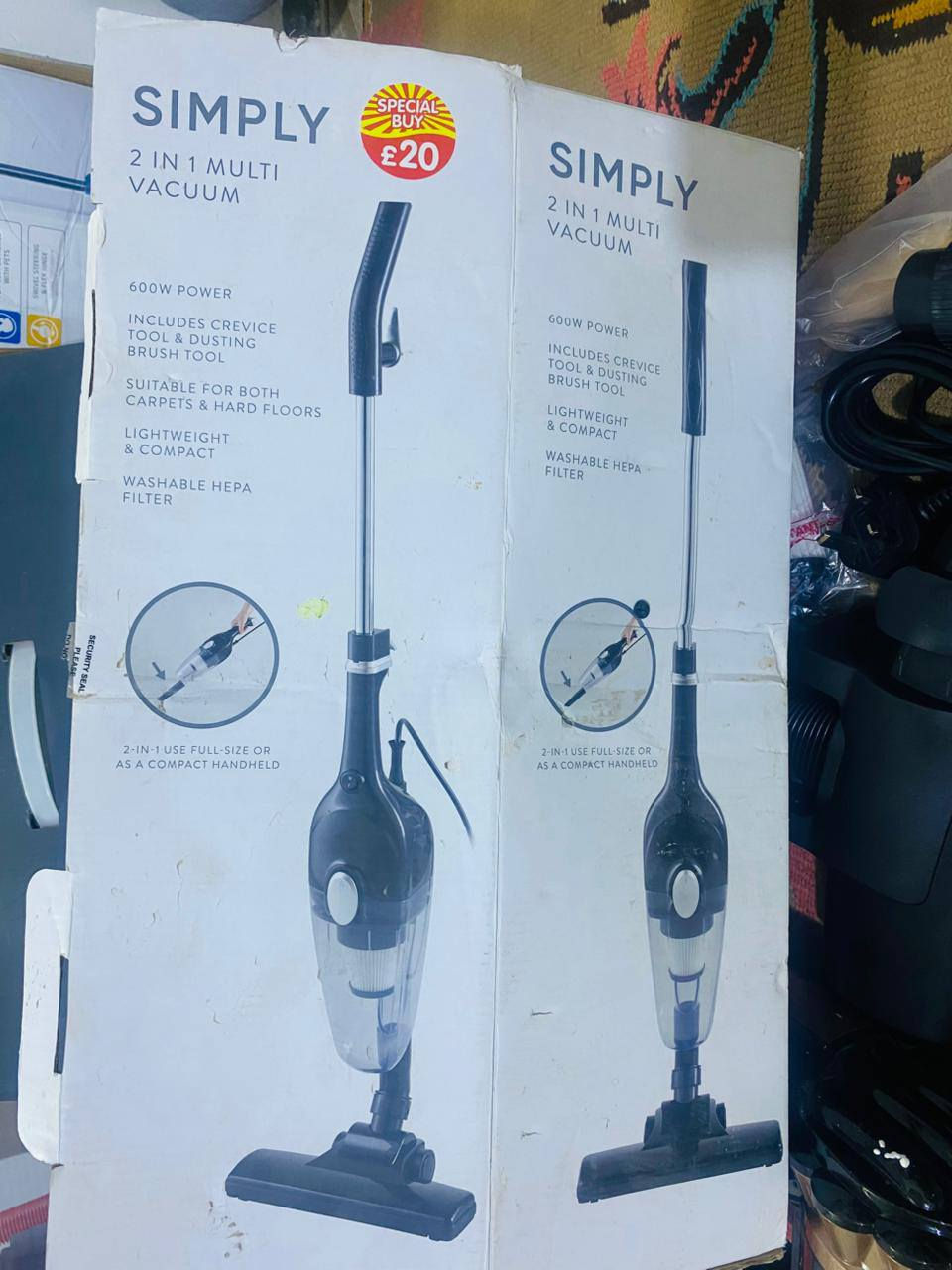 حاشوشه ثيل جديد غير مستخدم بل كارتون شرط الشغل السعر 80
مكناسه  كهربائيه نوع هوبر بريز ايفو   جديد غير مستخدم السعر 75
مكناسه كهربائيه يدويه جديد غير مستخدم السعر 30
مكناسه كهربائيه يدويه البيضه سعرها 25
ماسحه بخاريه جديد غير مستخدم السعر 25
مكان بصره 
***********
