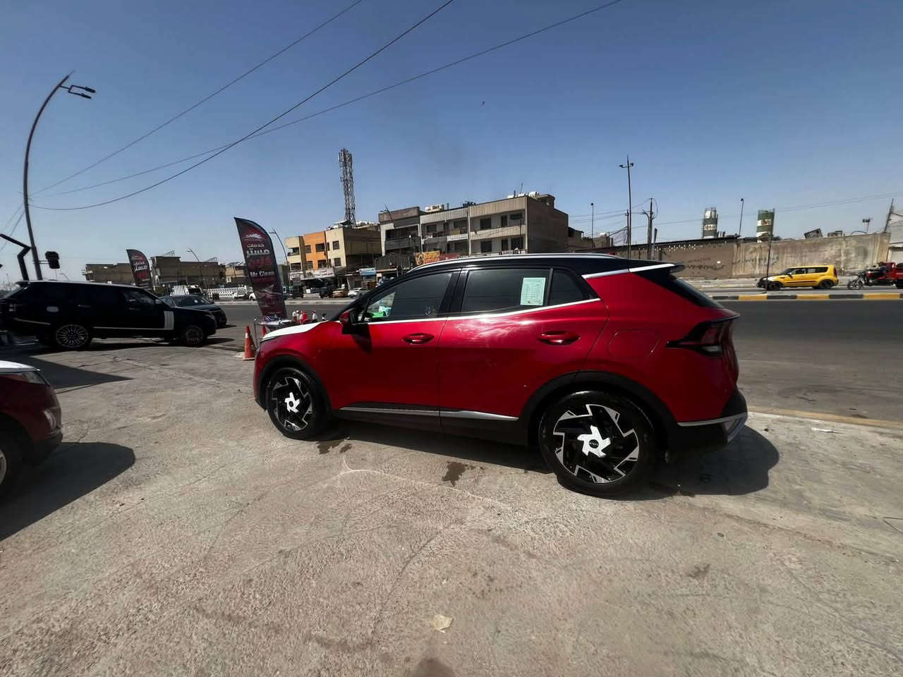 اسلام عليكم سبورتج خليجي موديل 23كفاله من الصبغ فول بدون فتحه مكان بغداد السعر220 ورقه ترهم قسط مقدمه شده
موبايل ***********
