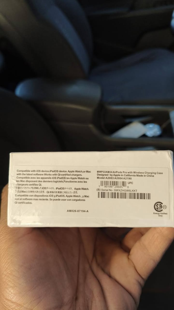 طلعن بالامزون قطعتين اصلي عادي ماعرف هاي كدامك فحصتها صوت نقي وعزل وتدعم شحن وايرلس بغداد, العراق


**إذا كنت صاحب هذا الإعلان وتريد حذفه لأي سبب، رجاءا أرسل رسالة إلى الدعم الفني**