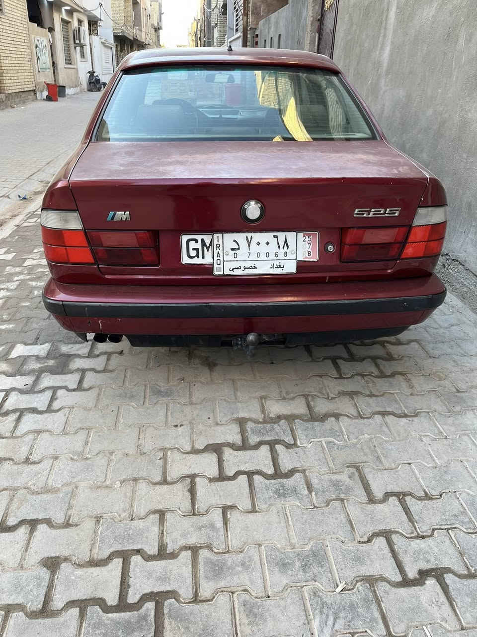 السلام عليكم ورحمة الله وبركاته 
بي إم   525 مسكر 
كير عادي 
سياره خير من الله
بيه جراد فقط 
كهربائيات كله شغاله 
مكاني بغداد الشعله أي ستفسار على رقم التالي 
*********** 

السعر ٣٣
