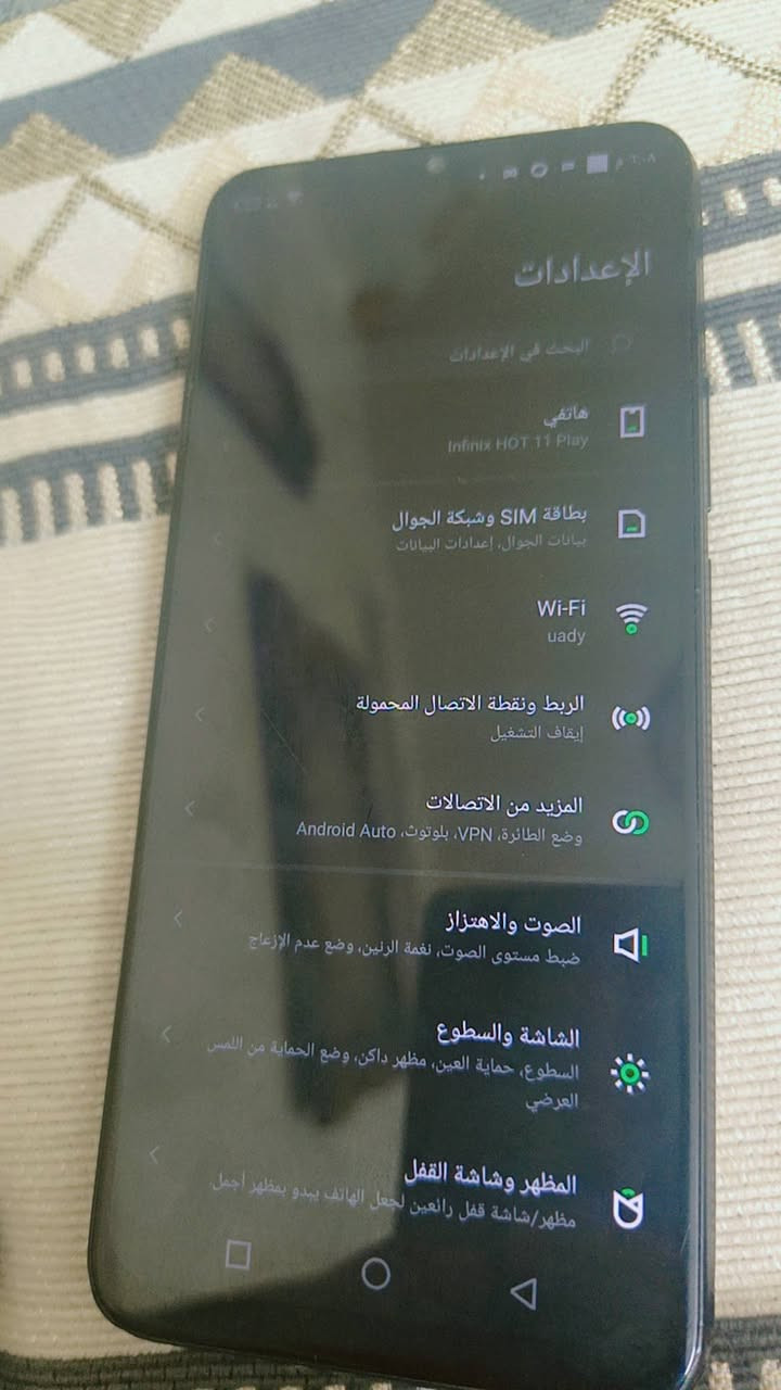 السلام عليكم انفنكس جهاز حلوه ذاكرة 128 حلو جهاز كلش حلوه مستعجل عله بيعته مكاني بغداد الحسينيه السعر 60 ألف *********** ما متواجد خاص
