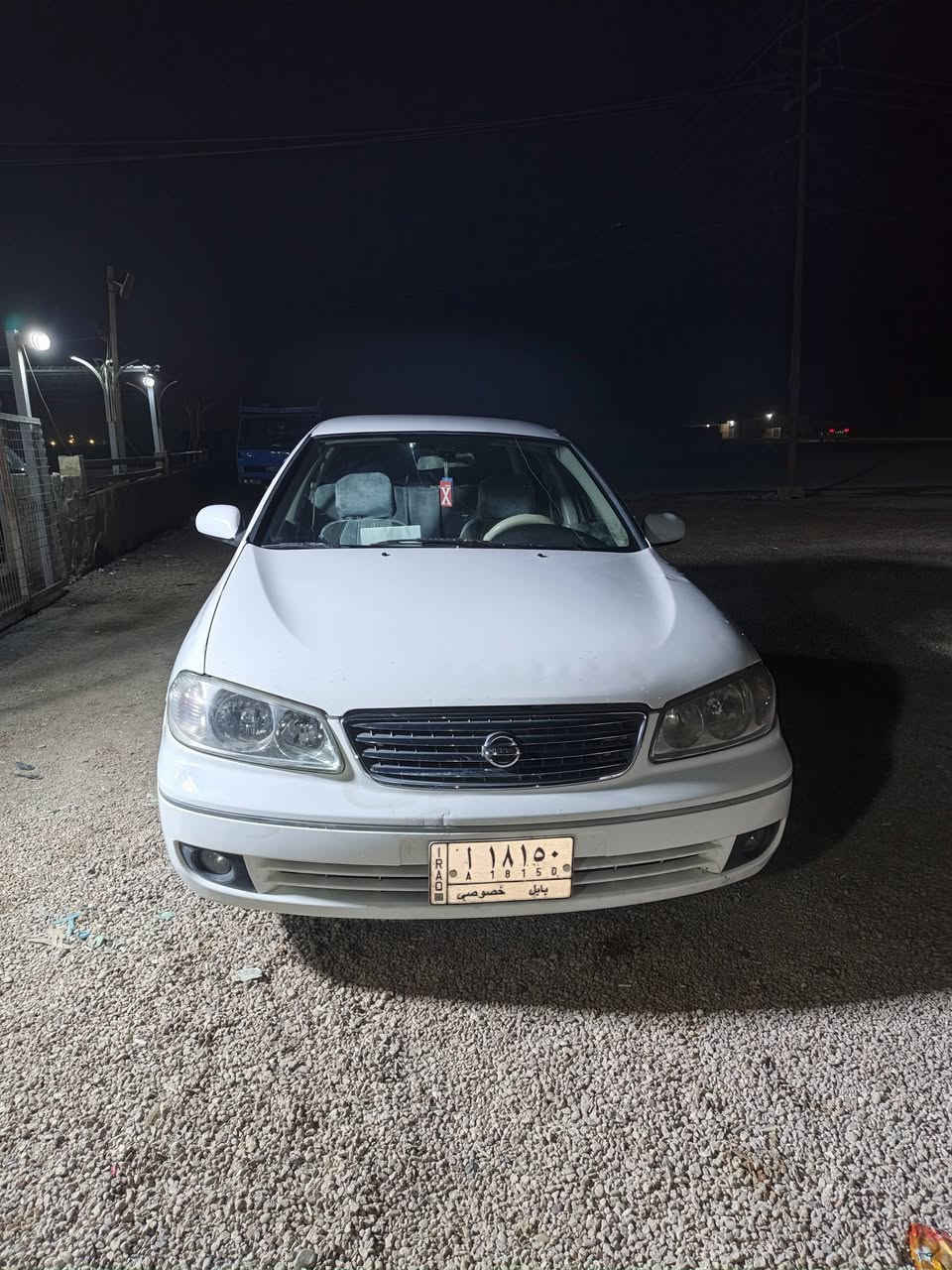 سلام عليكم سني للبيع موديل 2002 محرك أسود محركه 1600 تبريد ثلج لاتنقيص ولا تبخير سياره بيه مكانات صبغ تخم تاير جديد دوشمه جديده  مسجل شغال كلشي شغال مابيه ولا نقص لايت عالي ناصي سياره جدا نضيفه  سعر 60 وبيه مجال مكان الرمادي إلي يريده يخابرني عله هاذه لرقم ***********
