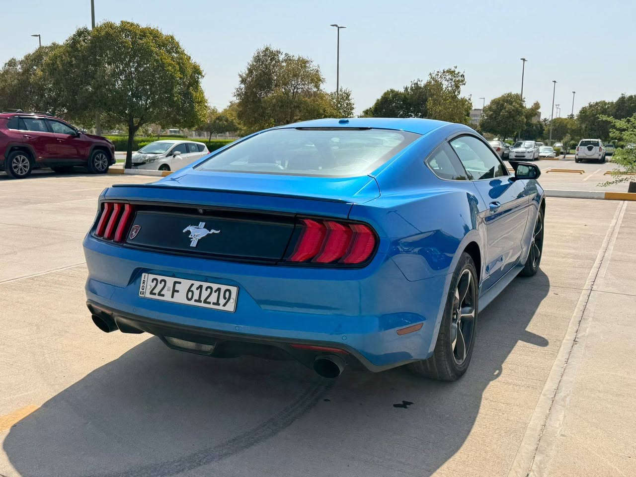 السلام عليكم
موستانك ايكوو بوست 2019
لوون ازرق مميز ( جويتي )
داخل جلد ازرق وابيض
كير سكان 
حساس خلفي 
كشنات كهربائي 
شاشة جبيرة بلادي 
ماشيه : 95mi
تشغيل عن بعد 
الضرر: بيها جاملغ سايق + جاملغ خلفي بدون دواخل بدون ايرباك
كير او مكينه او اكسل كلة بشرط 
السيارة هزة وسنوية جديدة 
رقم جديد 
وبأسمي 
مكانها اربيل
رقم موبايل : ***********
*********** أربيل, العراق
