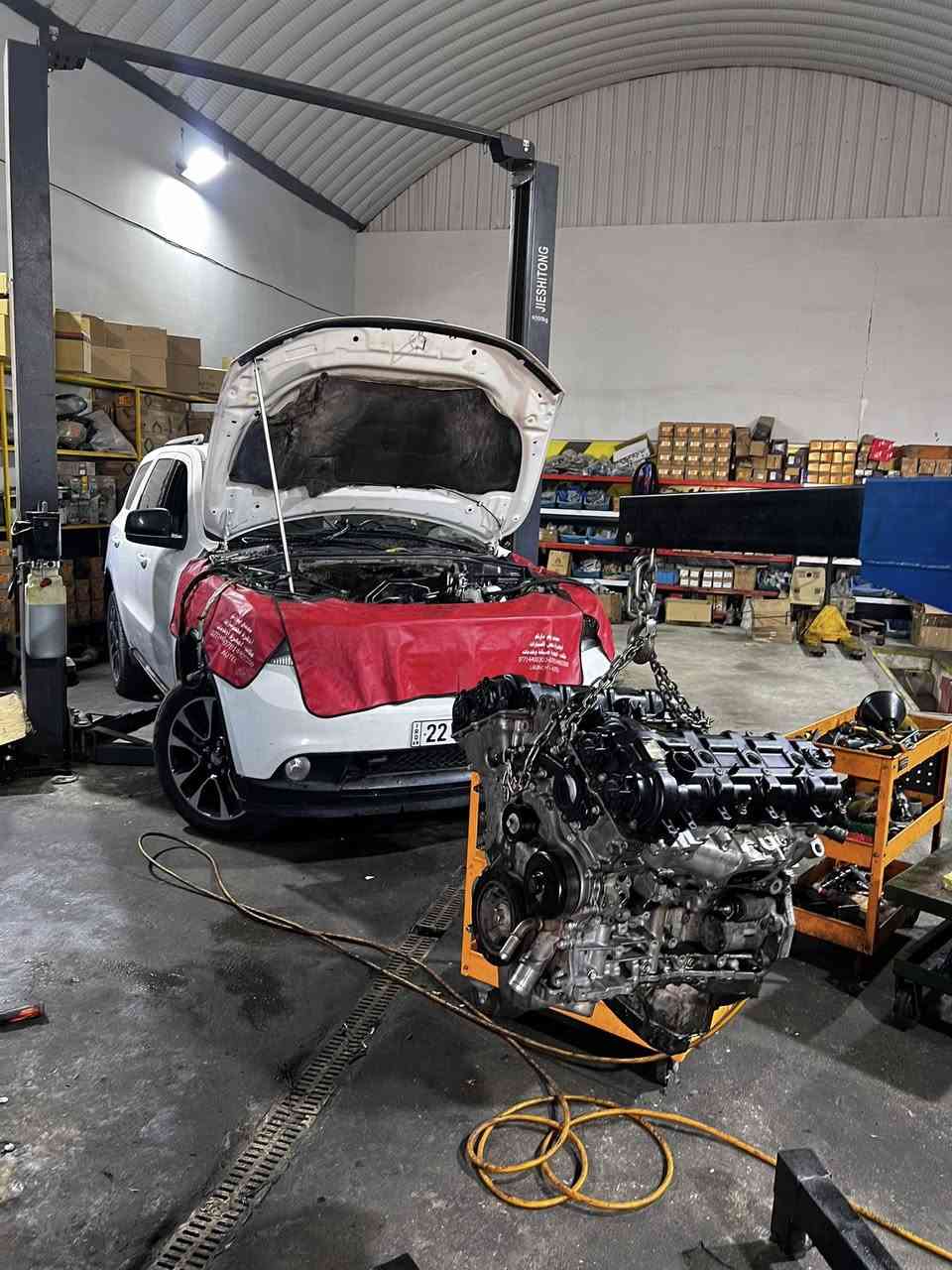 مجمع الضامن للامريكي
عمل براد جيب شيروكي مع ادامه 
تبديل مكينه دورنكو 
تبديل رواجز مع ضواغط دوج كرفان 
تبديل حداده عامه جورني 

فحص حاسبه مجاني لجميع السيارات 

البصره صناعية حمدان جملون A5+A7

*********** 
***********

#مجمع_الضامن
