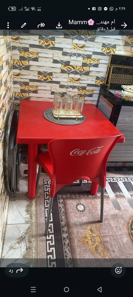 ميز مع أربعة كراسي السعر 60 بي مجال


**إذا كنت صاحب هذا الإعلان وتريد حذفه لأي سبب، رجاءا أرسل رسالة إلى الدعم الفني**