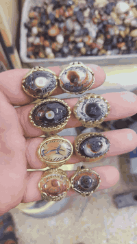 ياكريم ياالله خواتم سليماني داؤدي جمله صياغات نحاس  سعر الخاتم 10 آلاف...