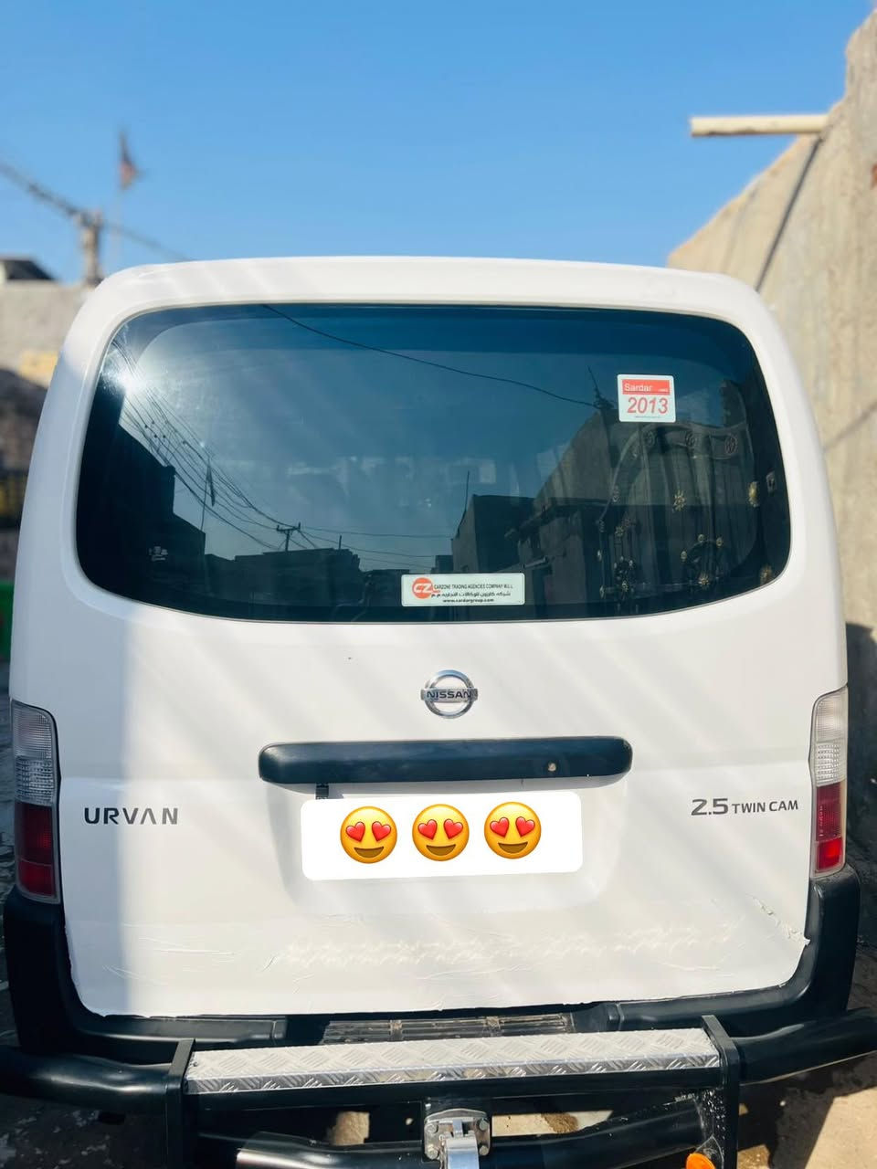سلام عليكم نيسان  اورفان موديل ١٣ رقمه اربيل كفاله عامه عده جنطه اربع اصابع كير محرك اكسن كفاله عامه مكينه بلاديه سعر ٢١٠ بيها مجال ***********

