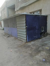 كرفان حديد • ٤ قطع • كلش نضيف